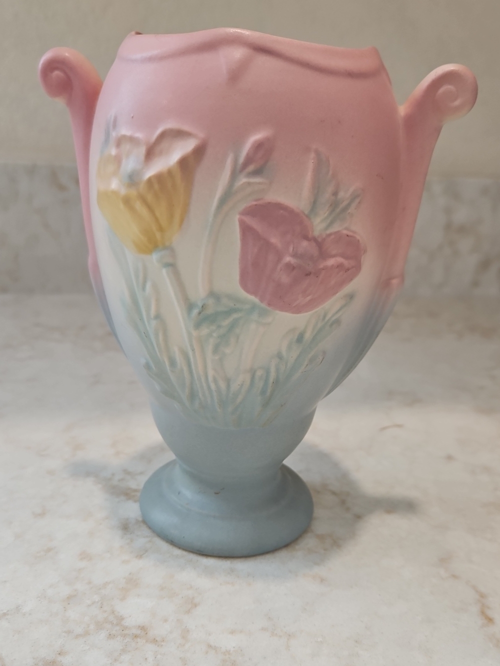 Vintage Hull Pottery #606 6 1/2" Vase